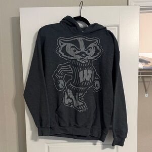 Gildan Charcoal Graphic Hoodie